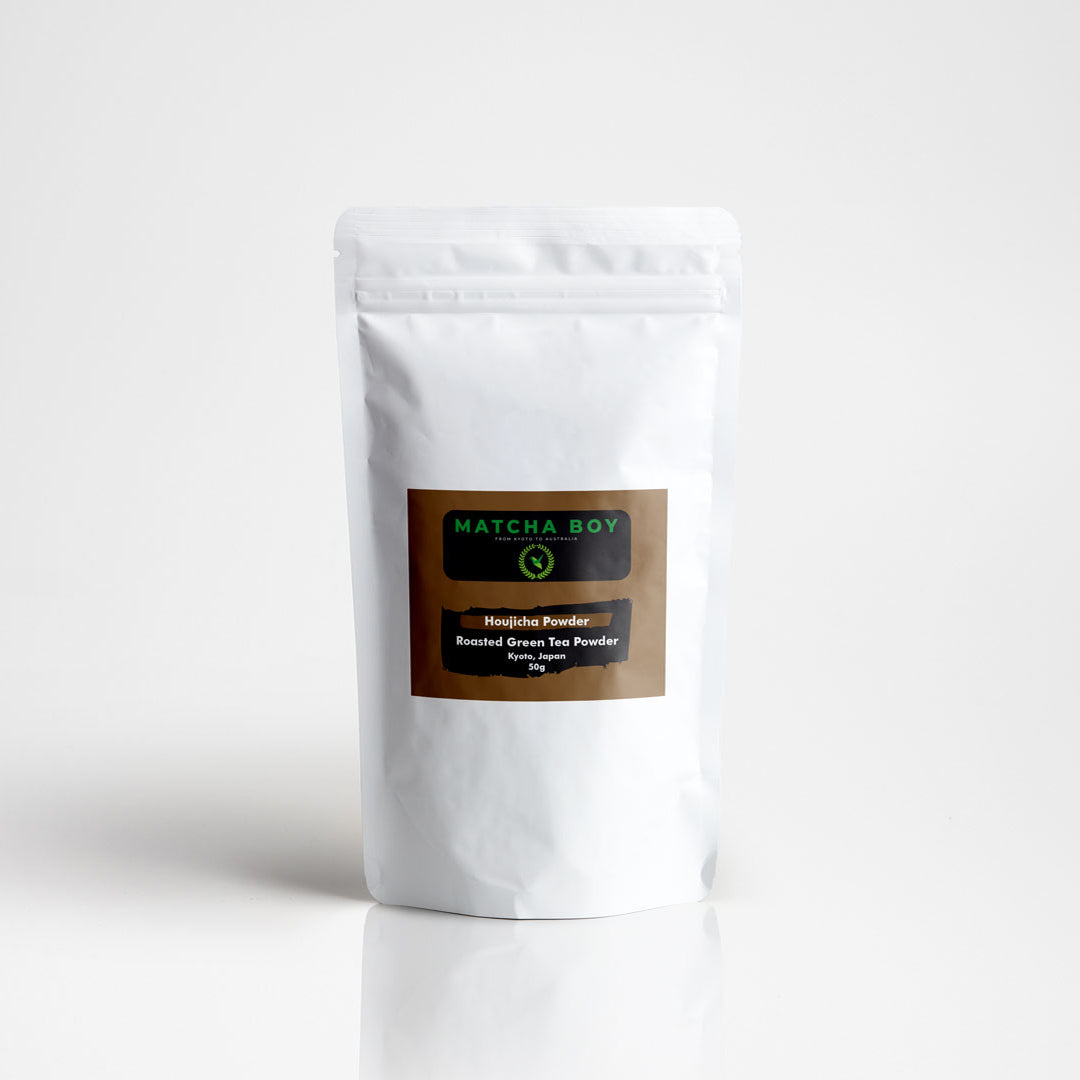 Hojicha powder sold in Australia